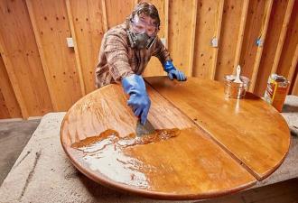 Как снять лак с деревянной поверхности: основные технологии